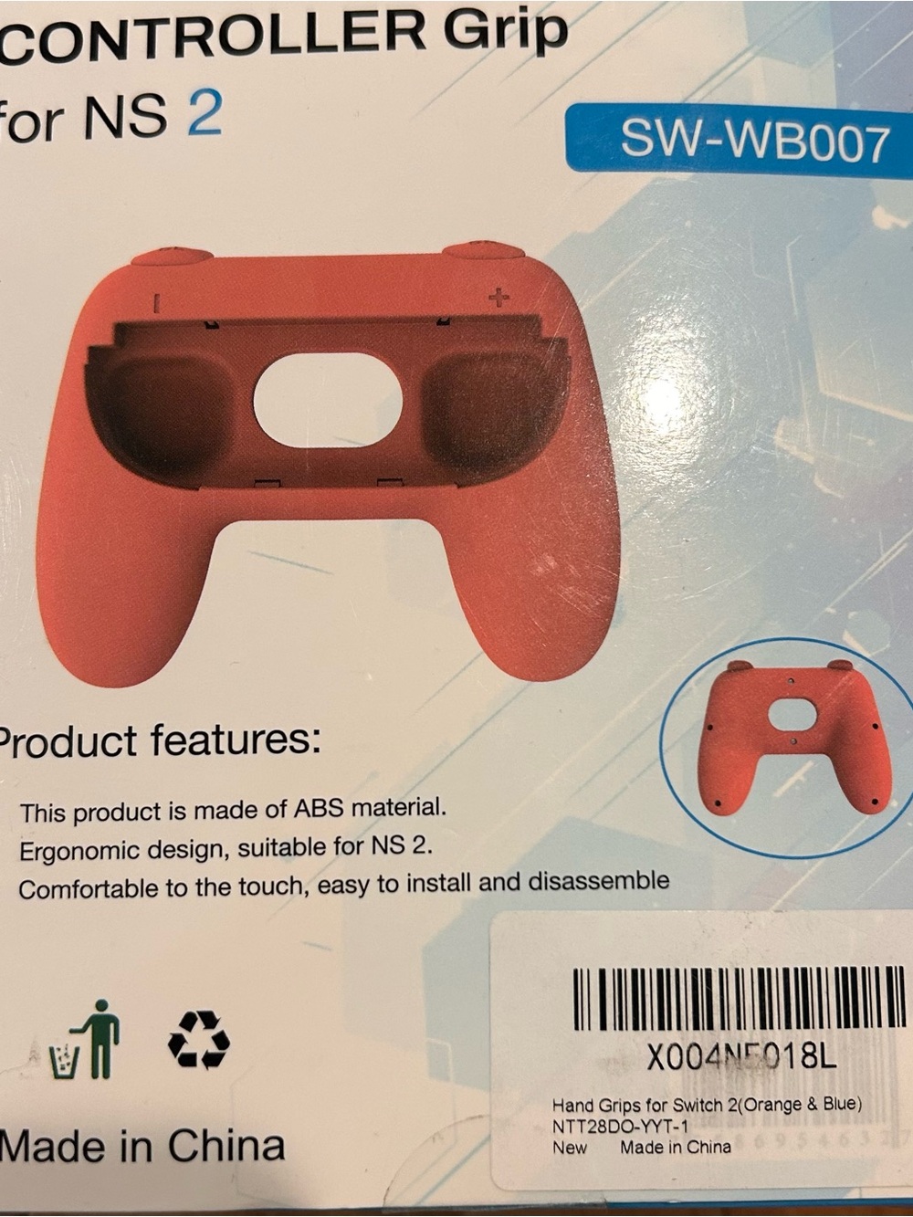 Switch 2 Controller Grips for Nintendo Switch 2